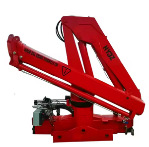 Grue à flèche articulée hydraulique de 3 tonnes montée sur camion, machine de levage à flèche pliante pour la manutention des matériaux - Product Image 4