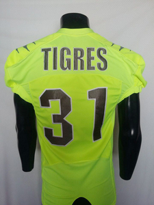 Sublimación personalizada de alta calidad, uniformes de fútbol americano juvenil con mangas cortas, nuevo diseño a un precio - Product Image 2