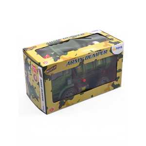 Motoplay UATOYS Camión Volquete Militar de Camuflaje para Niños, Juguete Personalizable con Logotipo, Material Plástico, para Edades de 2 a 4 Años, para Jugar - Product Image 4