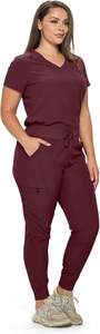 Vente en gros de blouses médicales personnalisées pantalons de jogging élégants en coton et en polyester ensembles d'uniformes pour médecins infirmières et infirmiers combinaisons d'hôpital - Product Image 3