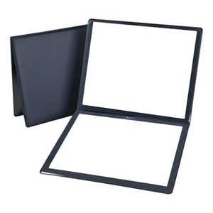 Genuine Leather Black Color <b>Certificate</b> Holder Custom Logo A4 Size Leather <b>Certificate</b> Holder - Product Image 2