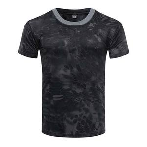 <b>Camouflage</b> T-Shirt <b>Men</b> Breathable Clothes Outdoor <b>Short</b> Sleeve Summer Sports T Shirts Fishing Wear - Product Image 2