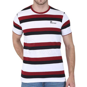 Derniers modèles de t-shirts pour hommes Fashion Wear T-shirts pour hommes de couleur personnalisée T-shirts pour hommes pour adultes - Product Image 1