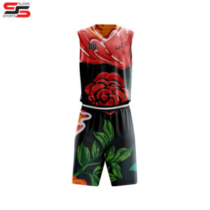 Uniforme léger de basket-ball de vêtements de sport de dernière conception de tissu doux matériel confortable de polyester 2025 dans la couleur différente - Product Image 5