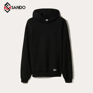 Sudadera con capucha de algodón ligero de alta calidad Unisex personalizada 3D para estampado de hojaldre lavado con ácido DISEÑO DE Treey francés bordado - Product Image 6