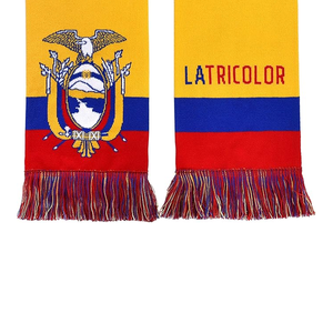 Logo Jacquard personnalisé Football Club Fans 100% Acrylique Écharpe Tricotée Coupe du Monde de Football Écharpes en Tricot 2025 - Product Image 4