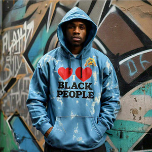 Sudadera con capucha y cremallera personalizada con lavado ácido de diamantes de imitación Vintage Puff estampado Sudadera con capucha de gran tamaño para hombre de peso pesado 500 Gsm - Product Image 3