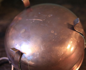 Pot de fleurs en cuivre martelé, pot de plante décoratif moderne pour plantes d'intérieur, salon, bureau, jardin, pot de fleurs - Product Image 5