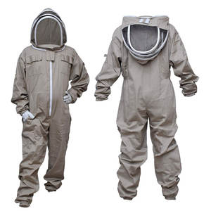 Traje de apicultura ventilado de alta calidad personalizado profesional, traje de apicultura de protección de abejas con capucha redonda - Product Image 1