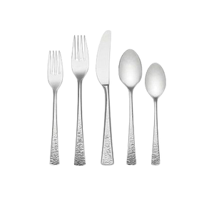 Recién llegado, precio de fábrica, juego de cubiertos de acero inoxidable de 6 cubiertos duraderos, cuchillo, tenedor con características sostenibles, calidad increíble - Product Image 1