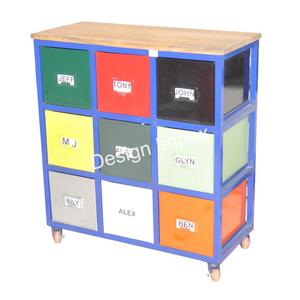 Bureau de l'école 24 tiroirs vert avec numéro 101 à 124 grande étagère élégante tiroirs personnels et casiers pour les employés et les visiteurs - Product Image 4