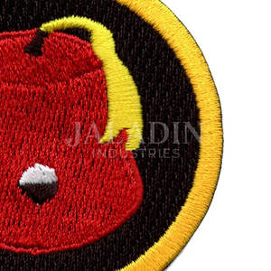 Nouveauté : Badges brodés en tissu sergé personnalisé, très résistants, les plus populaires, vente de badges brodés à la machine en provenance du Pakistan - Product Image 6