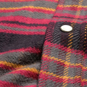 เสื้อเชิ๊ตผ้าสักหลาดสำหรับผู้ชายเสื้อเชิ๊ตผู้ชายผ้าเชิ๊ตแฟชั่นล่าสุดคุณภาพสูงกันรอยยับ - Product Image 6