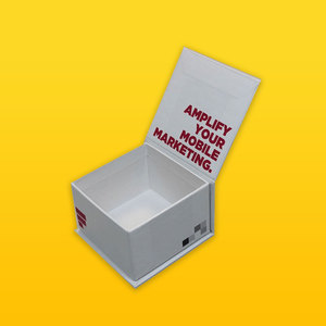 Impression personnalisée de luxe rigide pliable emballage en papier fermeture couvercle boîtes de téléphones mobiles prix de gros - Product Image 3