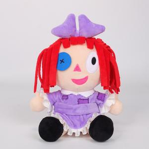 Jouets en peluche super doux de haute qualité étonnants poupées de monstre d'horreur de <span class=keywords><strong>cirque</strong></span> numérique cadeaux d'halloween de peluche de Pomni Jax - Product Image 4