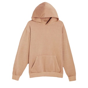 Precio de Hip Hop de fábrica Sudaderas con capucha para hombre Sudaderas con capucha Unisex de gran tamaño Sudaderas con capucha Logotipo personalizado Sudadera con capucha de algodón pesado en blanco - Product Image 1