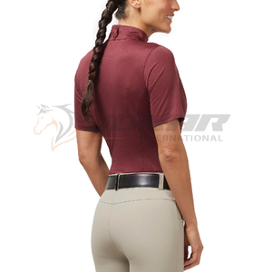 Chemise d'équitation à compression thermique haute performance couche de base vêtements équestres pour un confort maximal flexibilité chaleur - Product Image 2