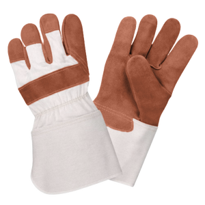 Top-Ranked Cowhide Split <b>Leather</b> Construction <b>Gloves</b> with <b>Long</b>-Lasting Aramid Lining for Industrial Safety & Welding Application - Product Image 4