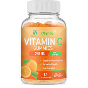 Gomitas de Vitamina C con Sabor a Naranja, Apoya el Sistema Inmunológico y la Absorción de Hierro, 1-2 por Día - Product Image 5