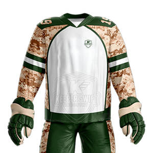 Tenue d'entraînement de hockey sur glace de nouveau style, service OEM, conception personnalisée, uniforme de hockey sur glace pour les meilleures ventes - Product Image 4