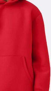 Ensemble de survêtement à capuche pour homme, coupe classique, 100% coton, léger, respirant, streetwear d'hiver, uni - Product Image 5