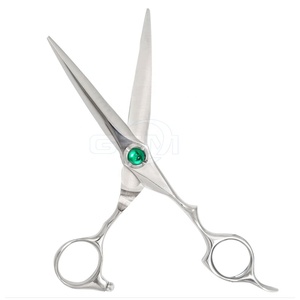 Vente flash - Ciseaux de barbier en acier inoxydable GEMSTONE ENTERPRISES GE-2120 - Légers - Fabrication en usine - Nouveau design - Durables - Product Image 3