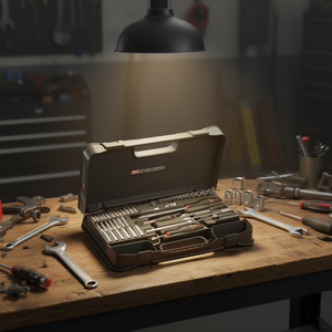 ชุดซ็อกเก็ตเฟคอม 61 ชิ้น ขนาด 1/4 นิ้ว เมตริก 6 จุด - Product Image 3