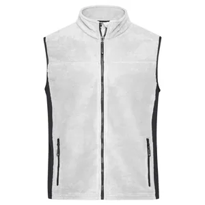 Men's Workwear Fleece <b>Vest</b> Strong Merchaniding <b>Weight</b> <b>Vest</b> - Product Image 2