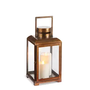 Artistique fait à la main en acier inoxydable bougie lanterne Floral sculpture conception activités religieuses noël plaque offset grand - Product Image 1