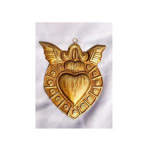 หัวใจศักดิ์สิทธิ์ที่ได้แรงบันดาลใจการแขวนสีทอง - Product Image 1