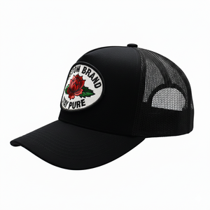 Casquette en toile à 6 panneaux pour l'été, casquette de baseball personnalisée avec logo brodé 3D, visière incurvée, ensemble de casquettes en maille kaki style trucker - Product Image 3