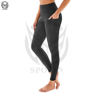 Venta al por mayor personalizado de alta calidad de las mujeres pantalones de Yoga Leggings mujeres Legging para el gimnasio Fitness ropa deportiva - Product Image 6