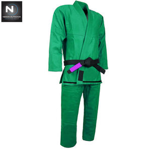 Uniforme de Karate para Hombre al Por Mayor al Mejor Precio y Color Verde, Servicios OEM, Uniforme de Karate para Hombre de Primera Calidad por NEEDS OUTDOOR - Product Image 4