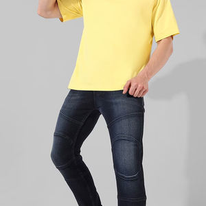 Streetwear baggy multi-poches pour hommes, jean Slim Fit vieilli pour hommes, vente en gros sur mesure - Product Image 6