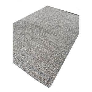 พรมขนสัตว์ทอมือลายเรขาคณิตสีน้ำเงินแบบแบน ยี่ห้อ Indusbar สำหรับปูพื้นบ้าน ห้องโถง และห้องนอน-PDWL-671 - Product Image 2