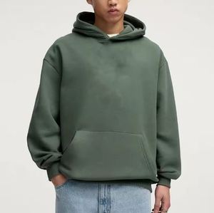 Sweat à capuche surdimensionné pour hommes Tissu épais en coton de haute qualité OEM Logo personnalisé Fournisseur en gros - Product Image 1