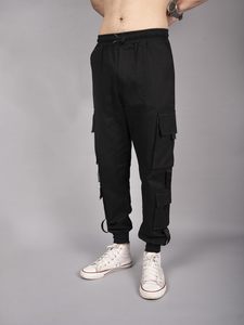 Pantalons cargo pour hommes en gros, design de logo personnalisé, fabrication OEM, pantalons sur mesure, pantalons cargo de qualité à prix abordable - Product Image 2
