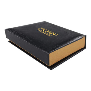 KDM21 Custom Logo Luxury Jewellery Boxes Crocodile Skin Magnetic Long Set Box With Extra Case Jewelry Packaging
