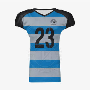 Maillot de football américain respirant personnalisé en gros Nouveau design de maillot de football américain à séchage rapide de haute qualité - Product Image 1