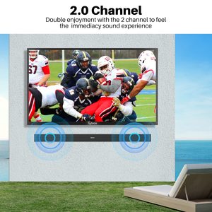 65-Inch Smart Outdoor TV Waterproof Ultra Definition Dynamic Range Smart Operating System with High Brightness TV Mounts & Carts - Product Image 4