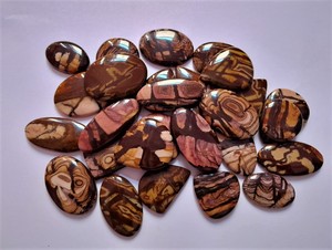 Cappuccino Jaspe Precio al por mayor Lote 100% Cappuccino Natural Jasper Fabricación de joyas Piedra Cappuccino Jaspe Lote de piedras preciosas sueltas - Product Image 2