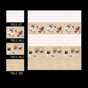 กระเบื้องเซรามิคเคลือบผนังที่ทันสมัยมีคุณภาพส่งออกราคาต่ำสุด25x37.5ซม. พื้นผิวมันวาว250X375การออกแบบห้องครัว10x15 Rectified - Product Image 5