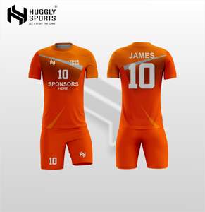 Uniformes de Fútbol Unisex de Alta Calidad con Logotipo Personalizado, Secado Rápido, Transpirables, 100% Poliéster, Crea Tu Propio Uniforme de Fútbol - Product Image 3