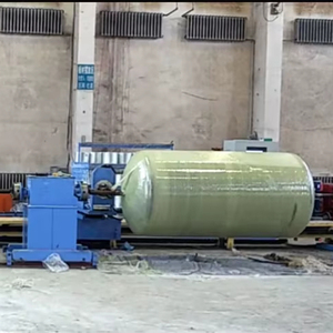 Ngang FRP sợi thủy tinh xe tăng làm máy-tự động sợi thủy tinh FRP Composite Tank dây chuyền sản xuất toàn cầu bán - Product Image 3