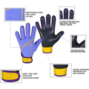 您自己设计的舒适定制盖尔手套美国联邦航空局爱尔兰足球俱乐部男子青少年儿童学校手套GAA俱乐部