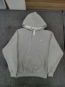 เสื้อสเวตเตอร์แบบสวมหัวมีฮู้ดสำหรับผู้ชายผ้าฝ้าย100% 400กรัมโลโก้กำหนดเองได้ - Product Image 2