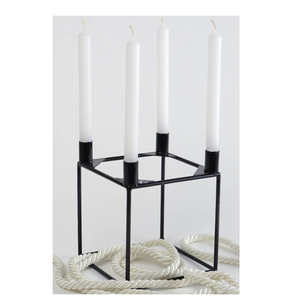 Unique Design Minimalist Luxury Metal Candle Holder Wedding Decorative <b>Candlestick</b> Stand Elegant Pillar Holder for Home Decor - Product Image 5