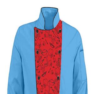 Abrigo de Chef elegante transpirable primavera otoño sólido liso acentos ligero de alta calidad Unisex Custom Manager Hotel - Product Image 6