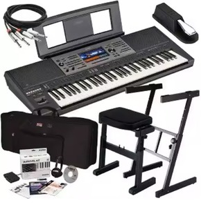 BEST NEW PSR-A5000 61-Key Arranger <b>Workstation</b> Keyboard - Product Image 1