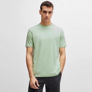 T-shirt de course décontracté pour homme, été, athlétique, respirant, séchage rapide, écologique, anti-UV, manches courtes, 100% coton, uni, solide - Product Image 1